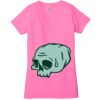 Ladies' Jersey Short-Sleeve Deep V-Neck T-Shirt Thumbnail