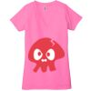 Ladies' Jersey Short-Sleeve Deep V-Neck T-Shirt Thumbnail