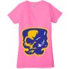 Ladies' Jersey Short-Sleeve Deep V-Neck T-Shirt Thumbnail