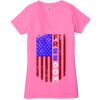 Ladies' Jersey Short-Sleeve Deep V-Neck T-Shirt Thumbnail