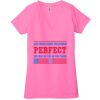 Ladies' Jersey Short-Sleeve Deep V-Neck T-Shirt Thumbnail