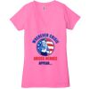 Ladies' Jersey Short-Sleeve Deep V-Neck T-Shirt Thumbnail