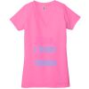 Ladies' Jersey Short-Sleeve Deep V-Neck T-Shirt Thumbnail