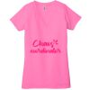 Ladies' Jersey Short-Sleeve Deep V-Neck T-Shirt Thumbnail