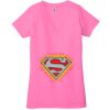 Ladies' Jersey Short-Sleeve Deep V-Neck T-Shirt Thumbnail