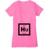 Ladies' Jersey Short-Sleeve Deep V-Neck T-Shirt Thumbnail
