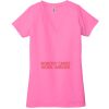 Ladies' Jersey Short-Sleeve Deep V-Neck T-Shirt Thumbnail