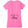 Ladies' Jersey Short-Sleeve Deep V-Neck T-Shirt Thumbnail