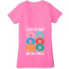 Ladies' Jersey Short-Sleeve Deep V-Neck T-Shirt Thumbnail