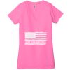 Ladies' Jersey Short-Sleeve Deep V-Neck T-Shirt Thumbnail