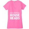 Ladies' Jersey Short-Sleeve Deep V-Neck T-Shirt Thumbnail