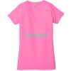 Ladies' Jersey Short-Sleeve Deep V-Neck T-Shirt Thumbnail