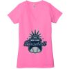 Ladies' Jersey Short-Sleeve Deep V-Neck T-Shirt Thumbnail