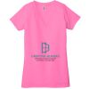Ladies' Jersey Short-Sleeve Deep V-Neck T-Shirt Thumbnail