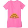 Ladies' Jersey Short-Sleeve Deep V-Neck T-Shirt Thumbnail