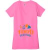 Ladies' Jersey Short-Sleeve Deep V-Neck T-Shirt Thumbnail