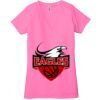 Ladies' Jersey Short-Sleeve Deep V-Neck T-Shirt Thumbnail