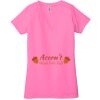 Ladies' Jersey Short-Sleeve Deep V-Neck T-Shirt Thumbnail