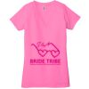 Ladies' Jersey Short-Sleeve Deep V-Neck T-Shirt Thumbnail