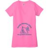 Ladies' Jersey Short-Sleeve Deep V-Neck T-Shirt Thumbnail