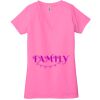 Ladies' Jersey Short-Sleeve Deep V-Neck T-Shirt Thumbnail