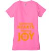 Ladies' Jersey Short-Sleeve Deep V-Neck T-Shirt Thumbnail