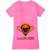 Ladies' Jersey Short-Sleeve Deep V-Neck T-Shirt Thumbnail