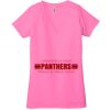 Ladies' Jersey Short-Sleeve Deep V-Neck T-Shirt Thumbnail