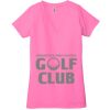 Ladies' Jersey Short-Sleeve Deep V-Neck T-Shirt Thumbnail