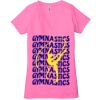 Ladies' Jersey Short-Sleeve Deep V-Neck T-Shirt Thumbnail