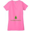 Ladies' Jersey Short-Sleeve Deep V-Neck T-Shirt Thumbnail